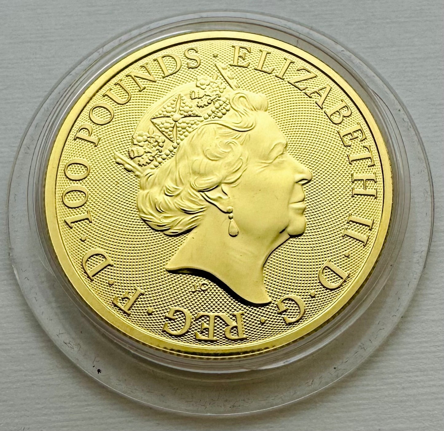 2021 Queen’s Beast Completer 1oz Gold Coin