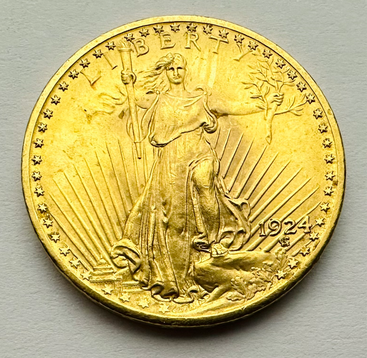 USA - 1924 Saint-Gaudens Gold Double Eagle