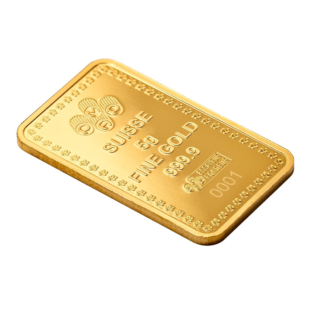 Pamp Suisse Diwali Festival of Lights 5 Gram Gold Bar