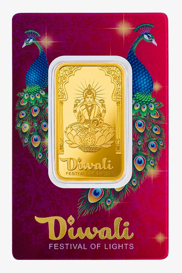 Pamp Suisse Diwali Festival of Lights 5 Gram Gold Bar