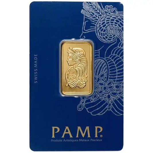 PAMP Suisse Fortuna 1/2oz Gold Bar – Sealed