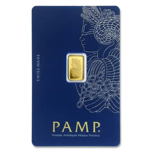 PAMP Suisse Fortuna 1g Gold Bar – Sealed