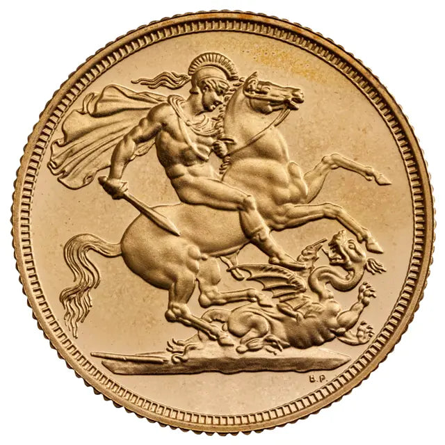 Pre-Owned UK Quarter Sovereign Gold Coin – Mixed Dates