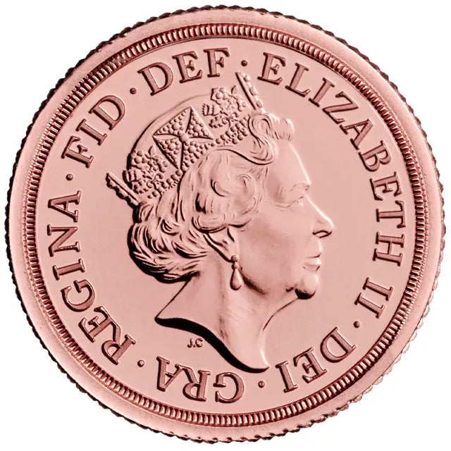 Pre-Owned UK Quarter Sovereign Gold Coin – Mixed Dates