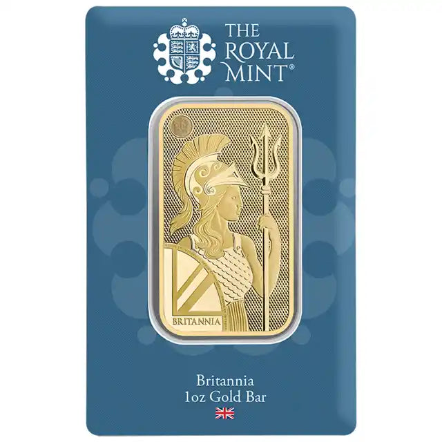 Pre-Owned The Royal Mint Britannia 1oz Gold Bar