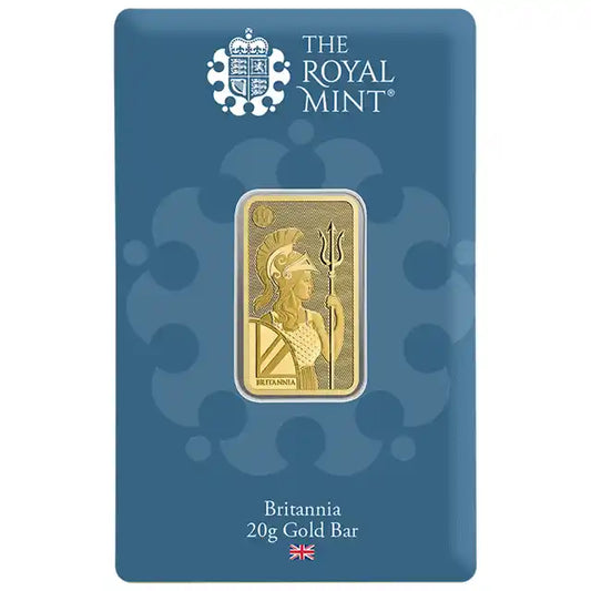 Pre-Owned Royal Mint Britannia 20g Gold Bar