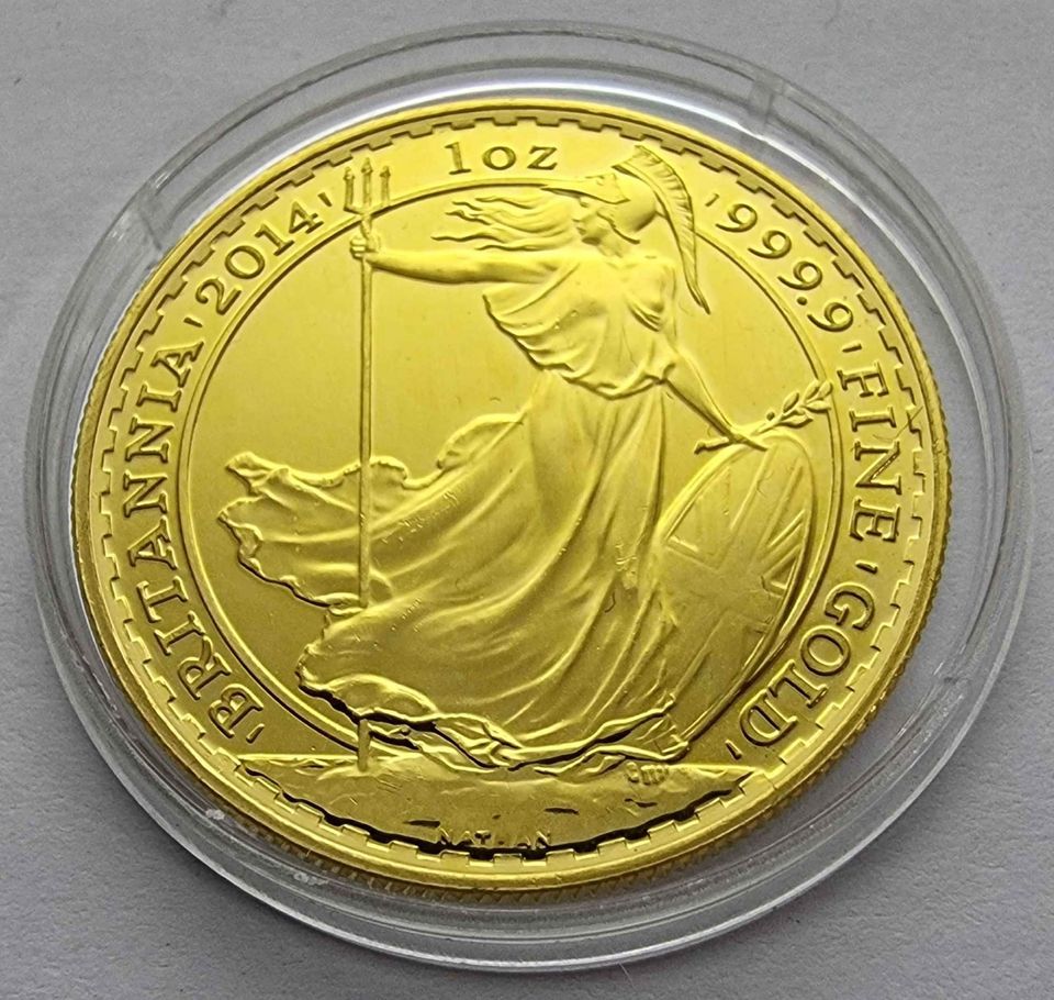 2014 1 Ounce Gold Britannia - 24ct