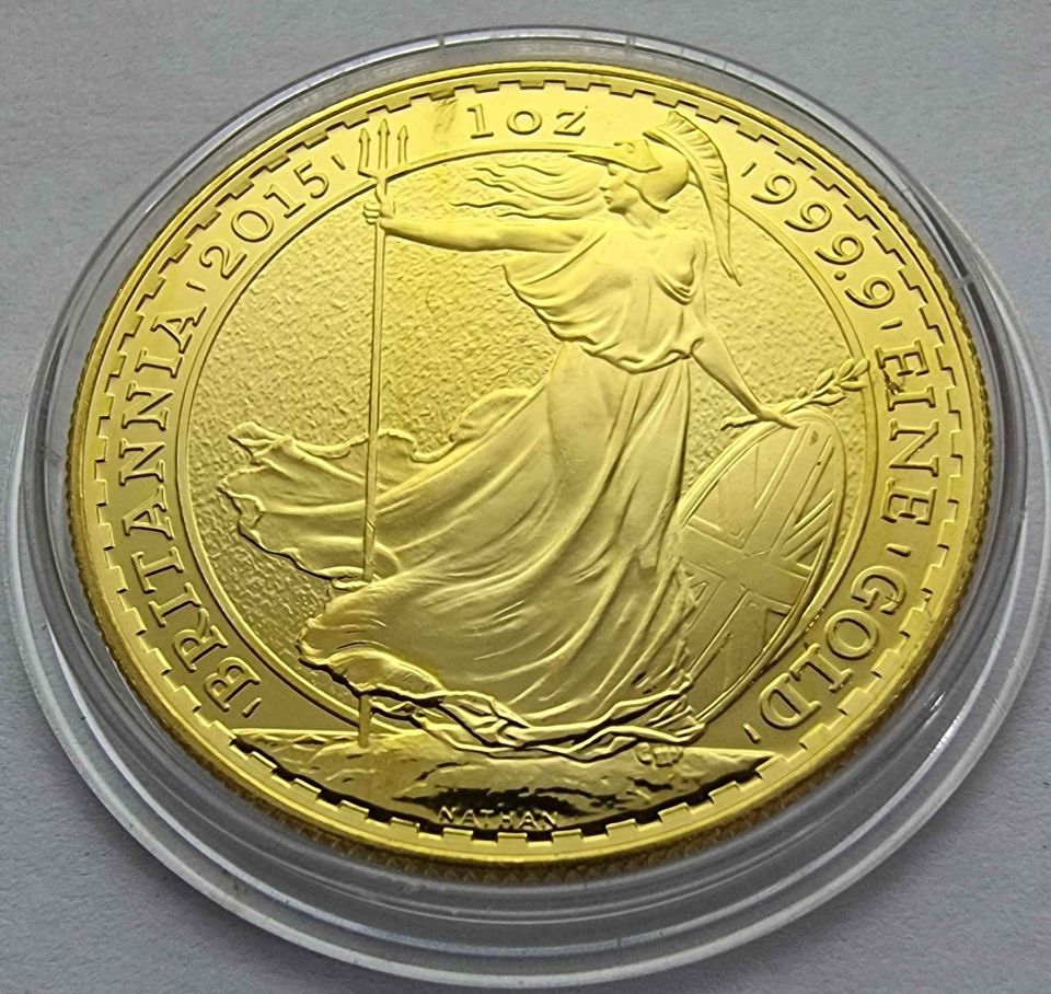 2015 1 OUNCE GOLD BRITANIA  - 24ct