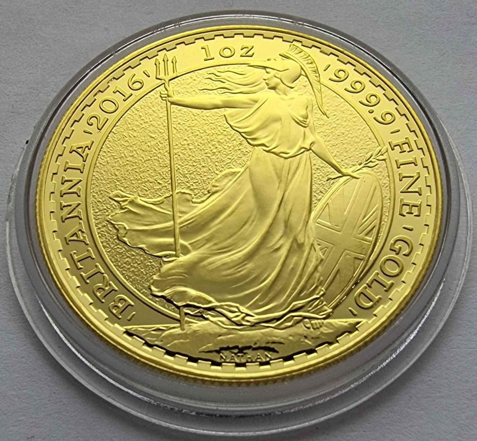 2016 1 Ounce Gold Britannia - 24ct