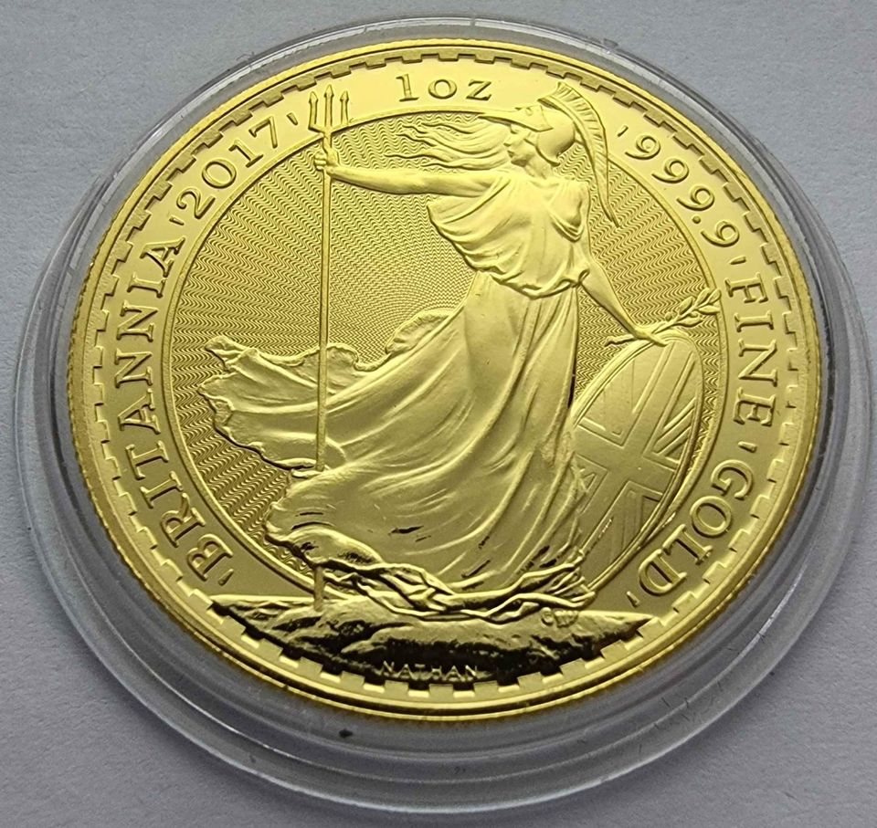 2017 1 Ounce Gold Britannia - 24ct