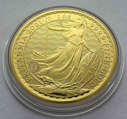 2021 1 Ounce Gold Britannia - 24ct