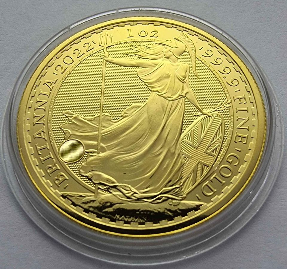 2022 1 Ounce Gold Britannia - 24ct