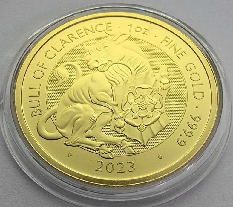 2023 1 Ounce Bull of Clarence: 24ct