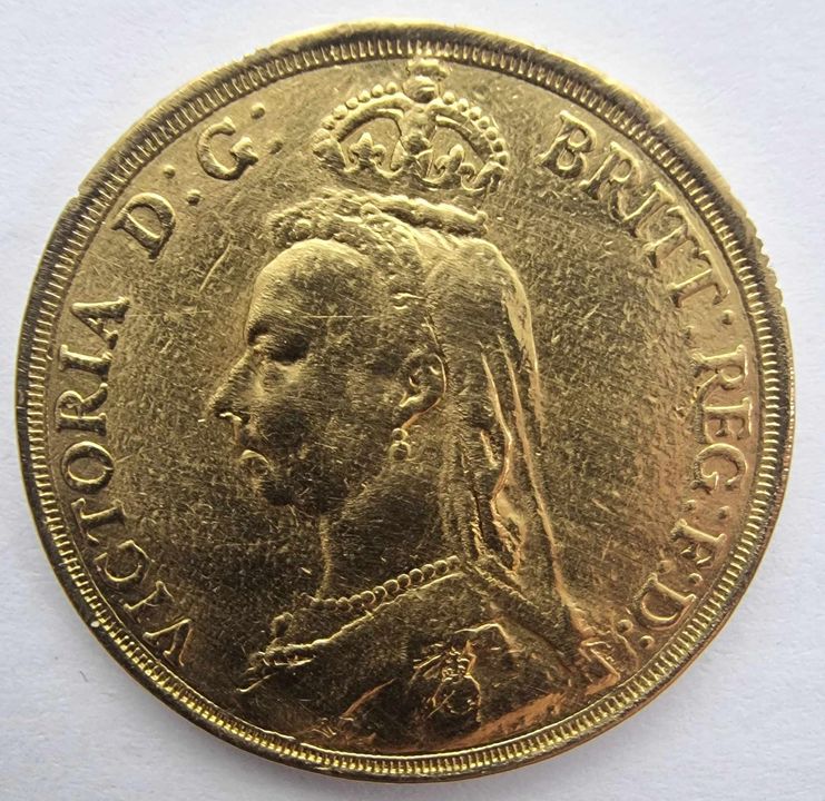 1887 Victoria Golden Jubilee Double Sovereign