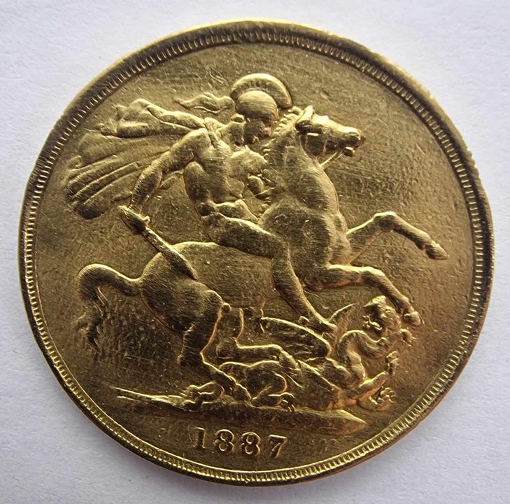 1887 Victoria Golden Jubilee Double Sovereign