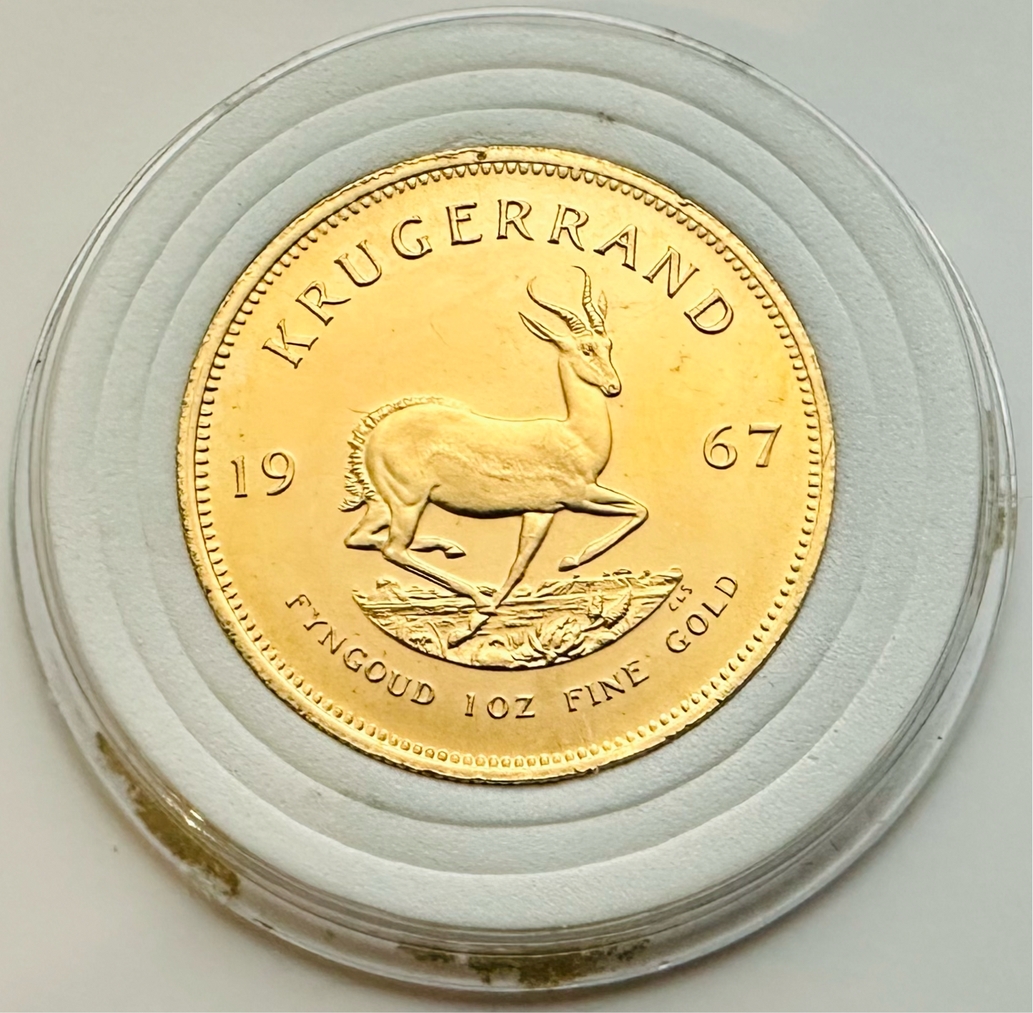 1967 1 Ounce South Africa Gold Krugerrand — RARE