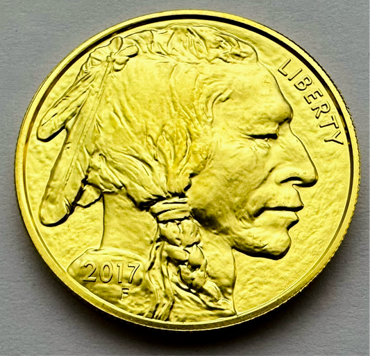 2017 1 Ounce American 999.9 Gold Buffalo