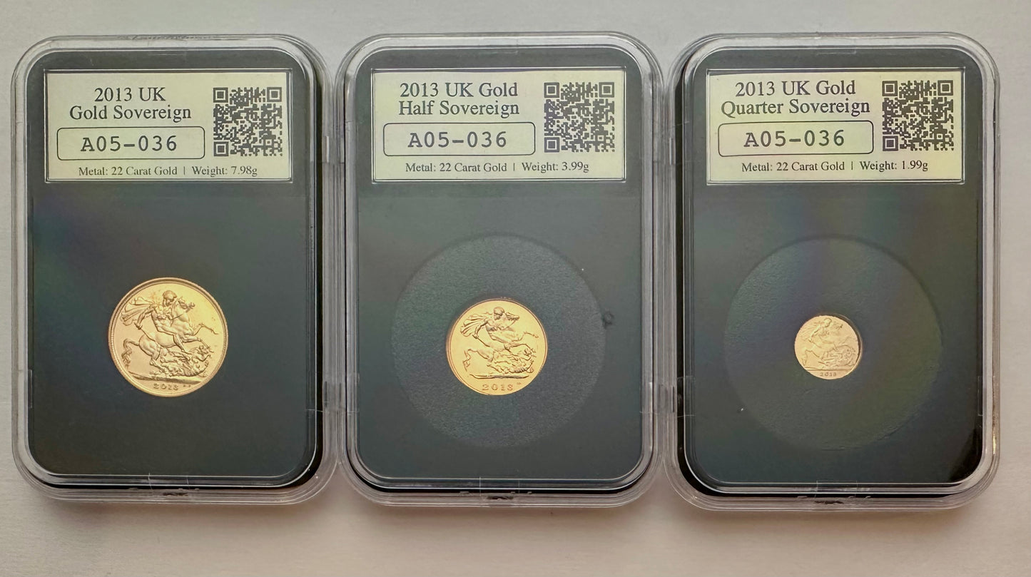 2013 Datestamp Sovereign Set