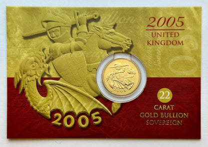 2005 Uncirculated Full Sovereign