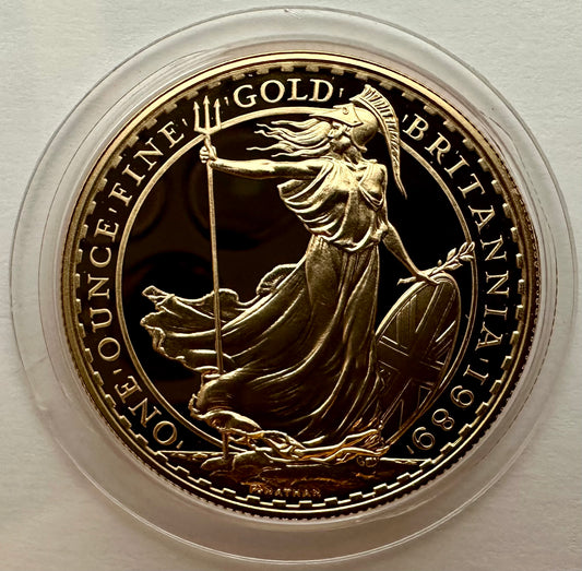 1989 Gold Proof 1 Ounce Britannia