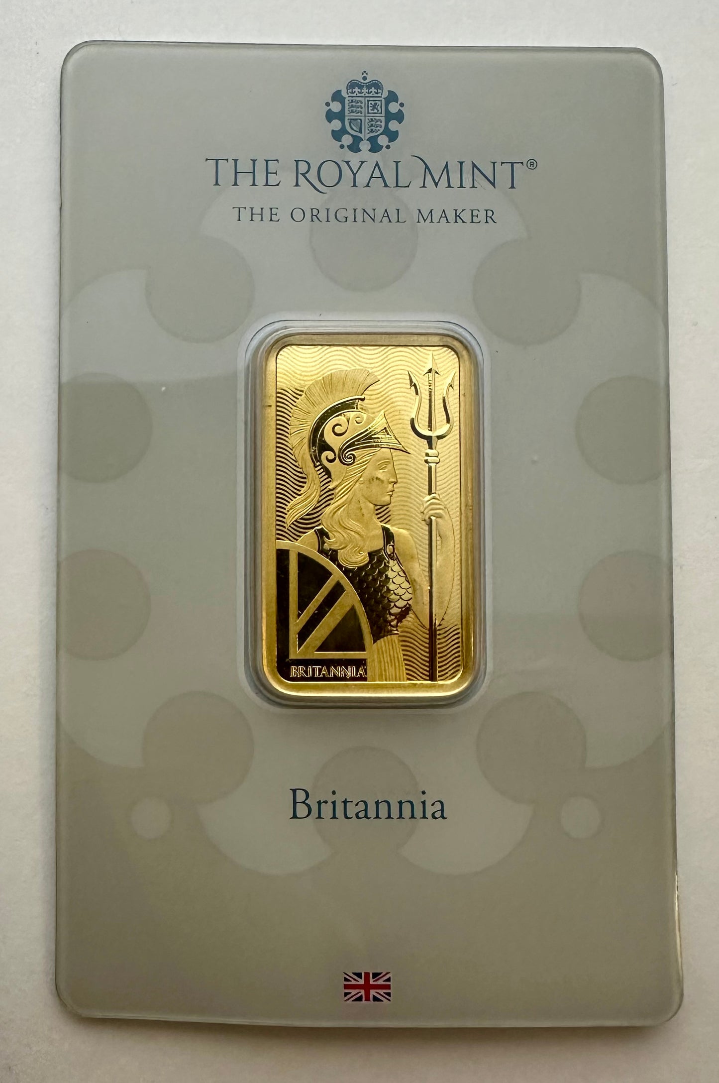 20 Gram Britannia 24ct Gold Bar - Carded