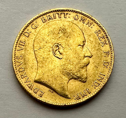 1902 King Edward VII Full Sovereign