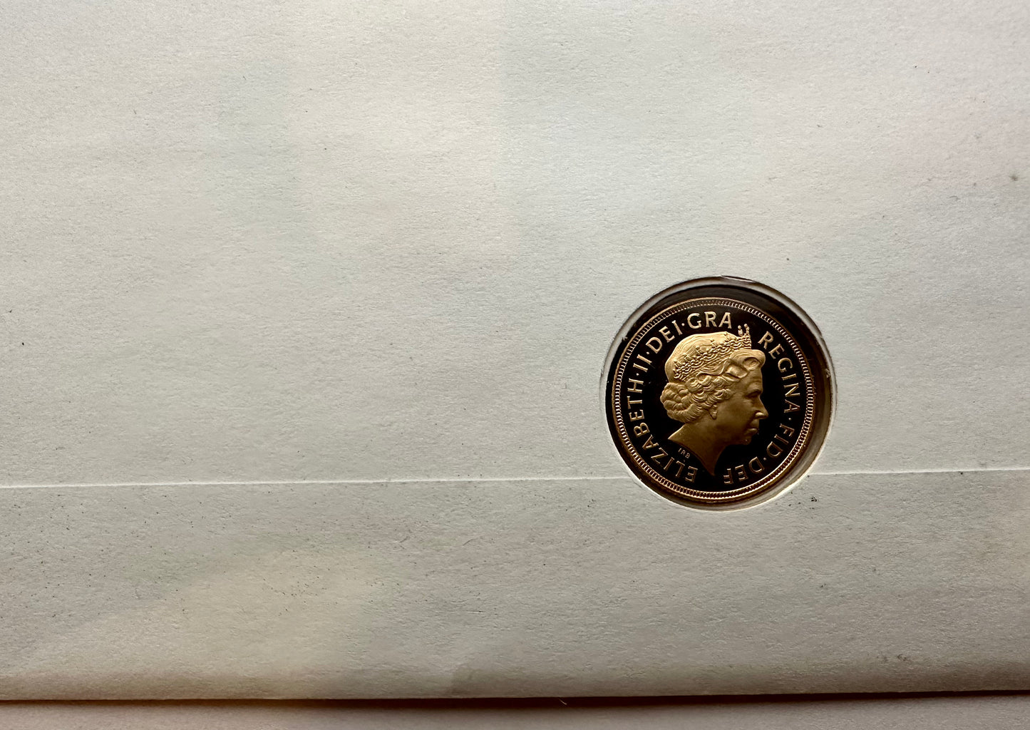 1999 Gold Proof Full Sovereign Presentation Cover