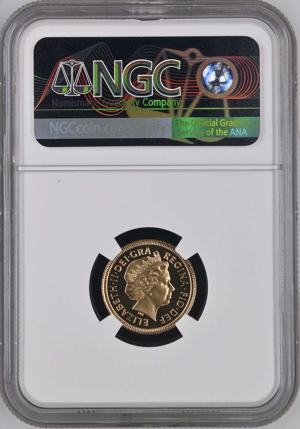 2002 Gold Half-Sovereign Golden Jubilee Proof NGC PF69 ULTRA
CAMEO