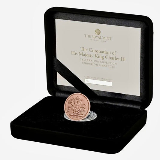 The Coronation of His Majesty King Charles III 2023 Celebration Sovereign Struck on 6 May 2023