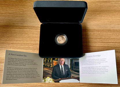 The Coronation of His Majesty King Charles III 2023 Celebration Sovereign Struck on 6 May 2023