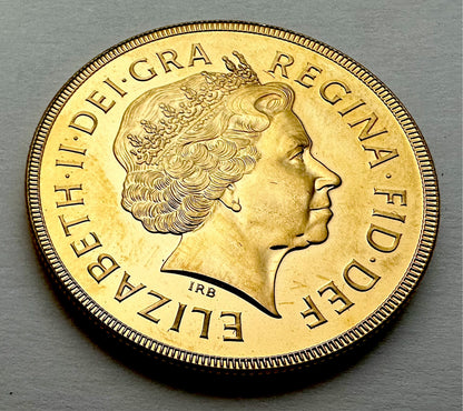 Millennium 22ct Gold Quintuple Sovereign - Year 2000