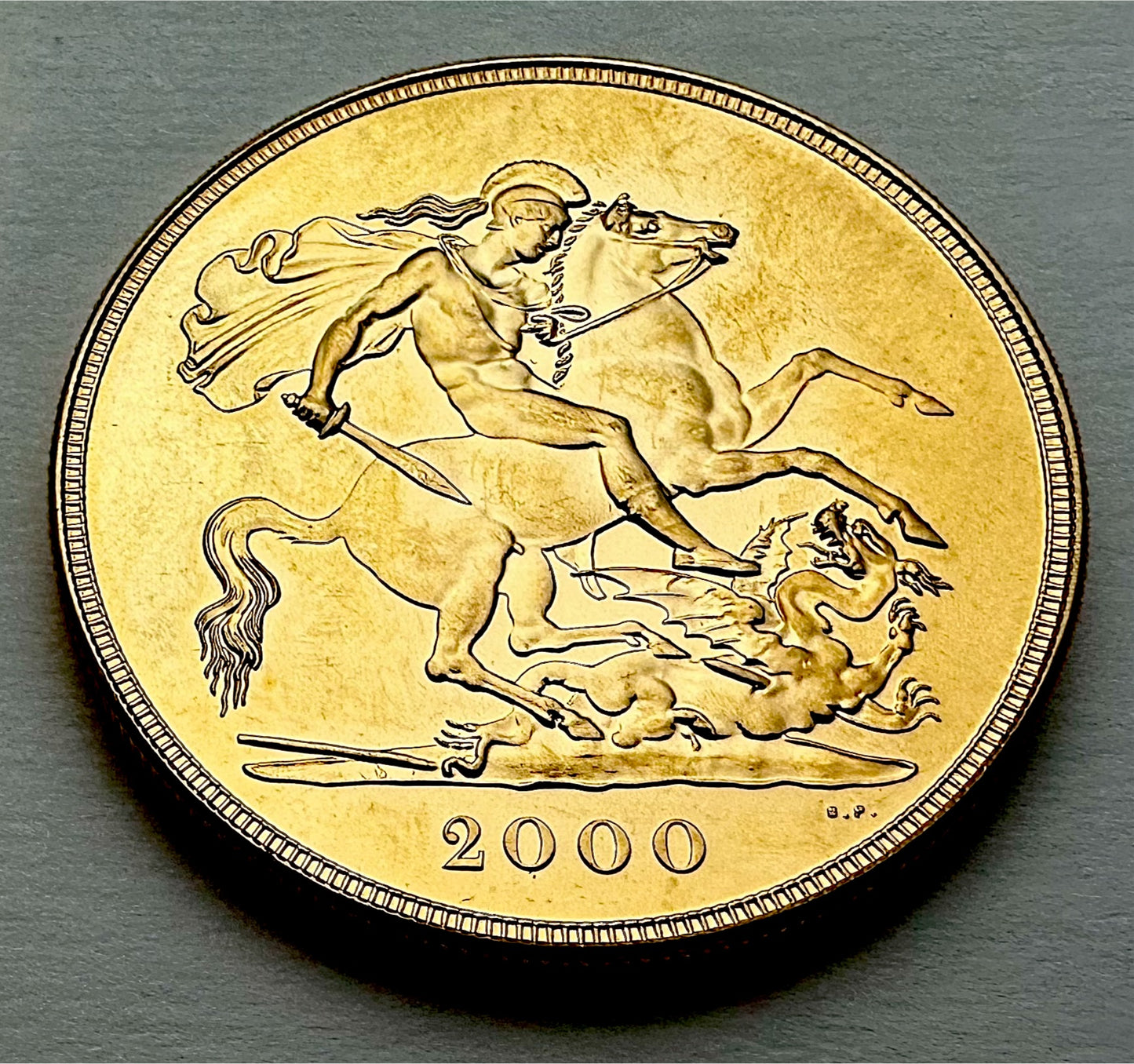 Millennium 22ct Gold Quintuple Sovereign - Year 2000