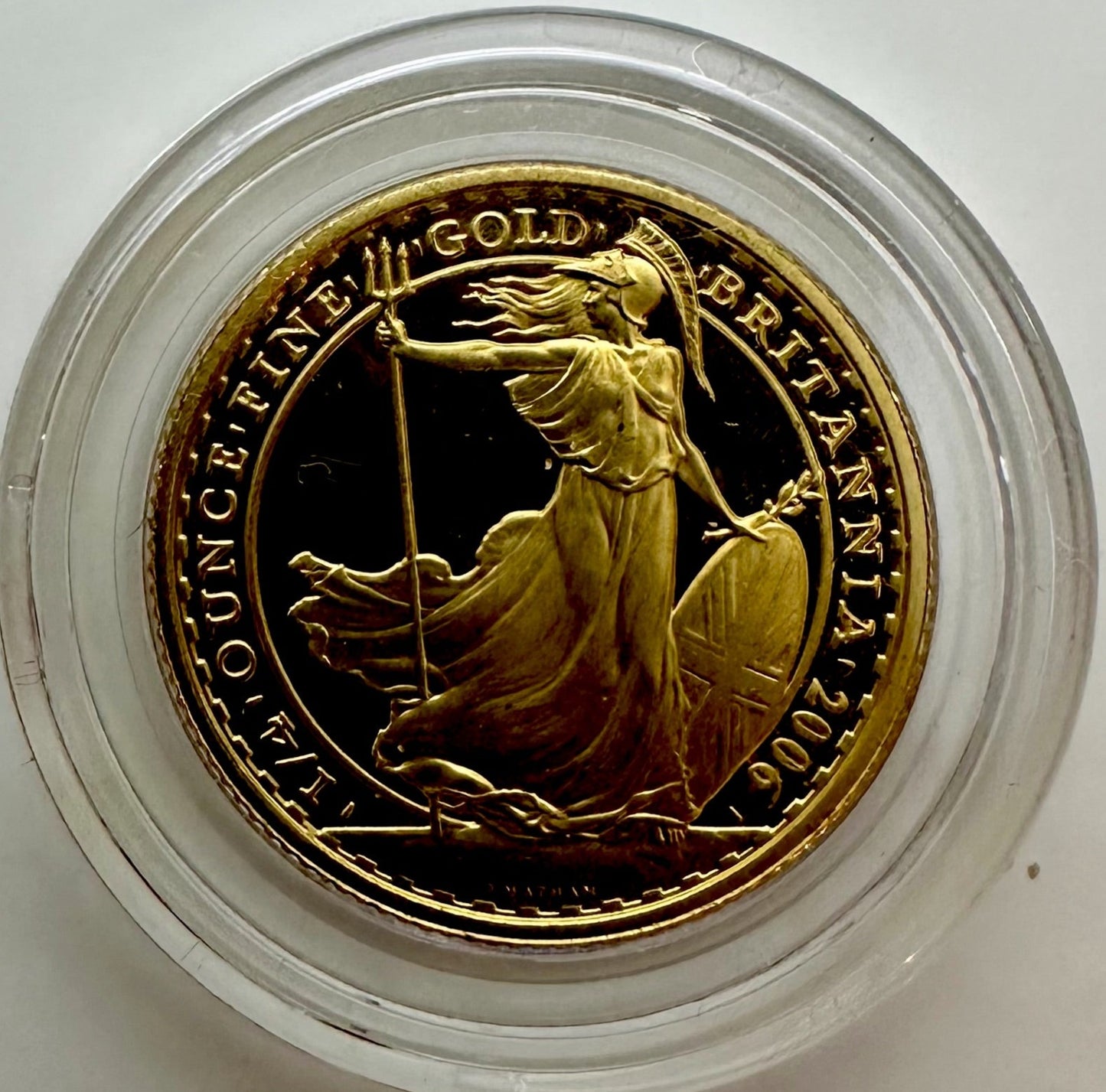 2006 1/4 Ounce Gold Proof Britannia - Encapsulated