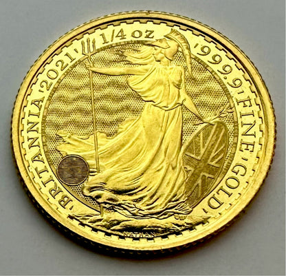 2021 1/4 Ounce Gold Britannia