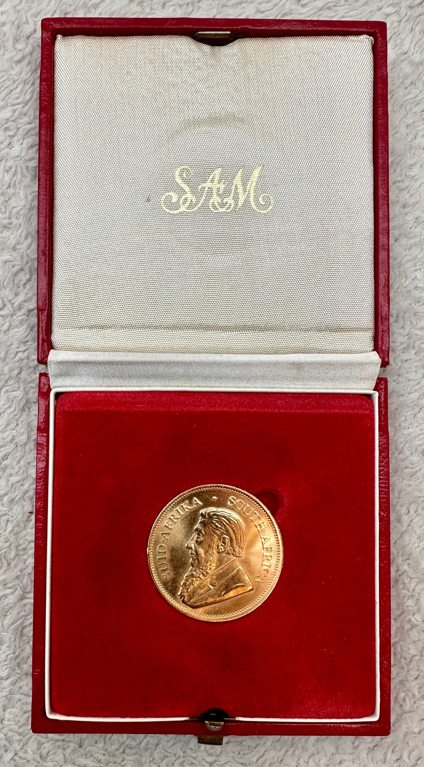 2003 South Africa 1 Ounce Gold Krugerrand - with Mint Original Box