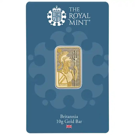 Pre-Owned Royal Mint Britannia 10g Gold Bar