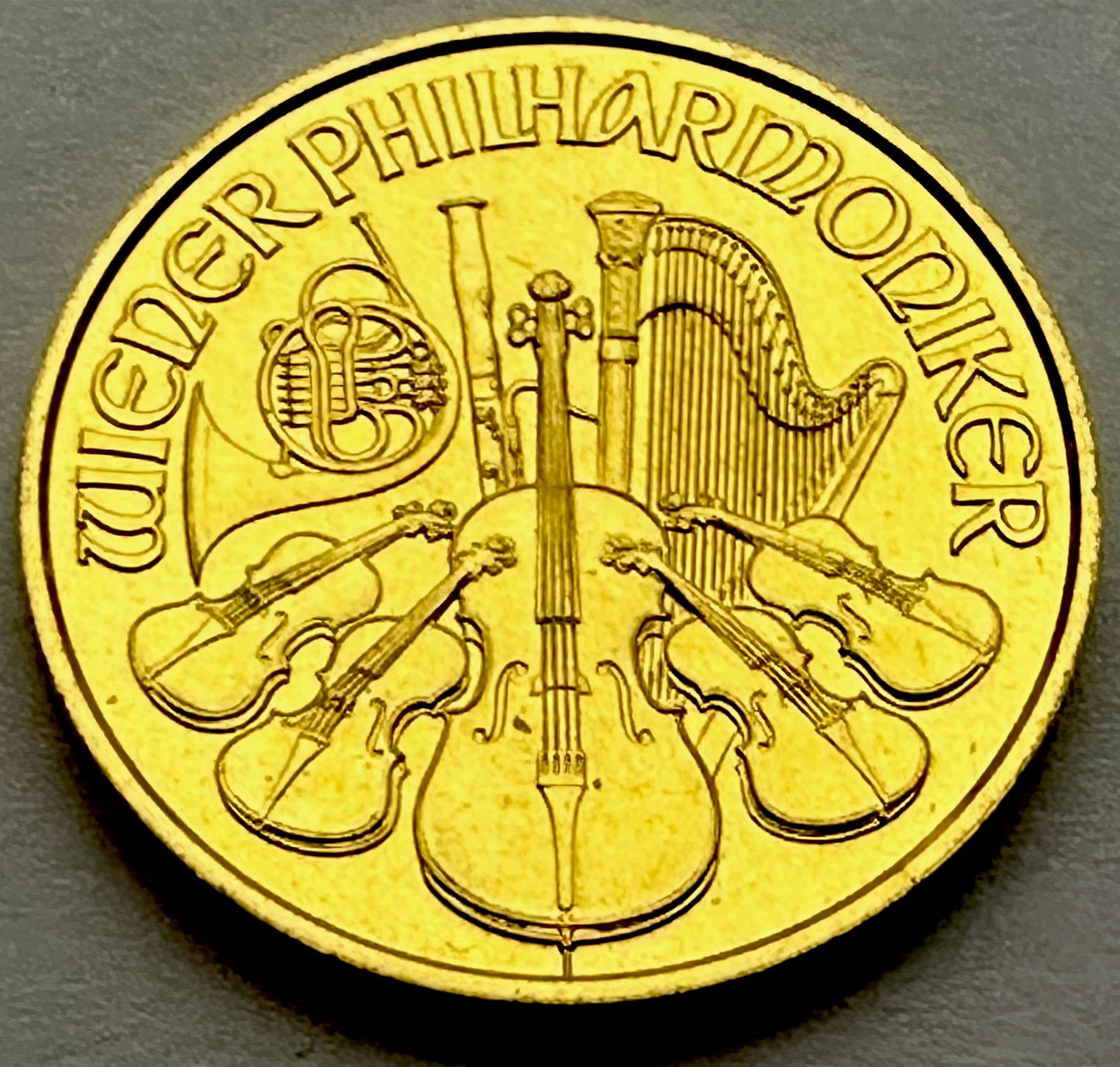 2020 Austrian 1/10oz Philharmonica Gold Coin