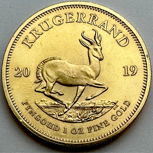 2019 1 Ounce Gold Krugerrand