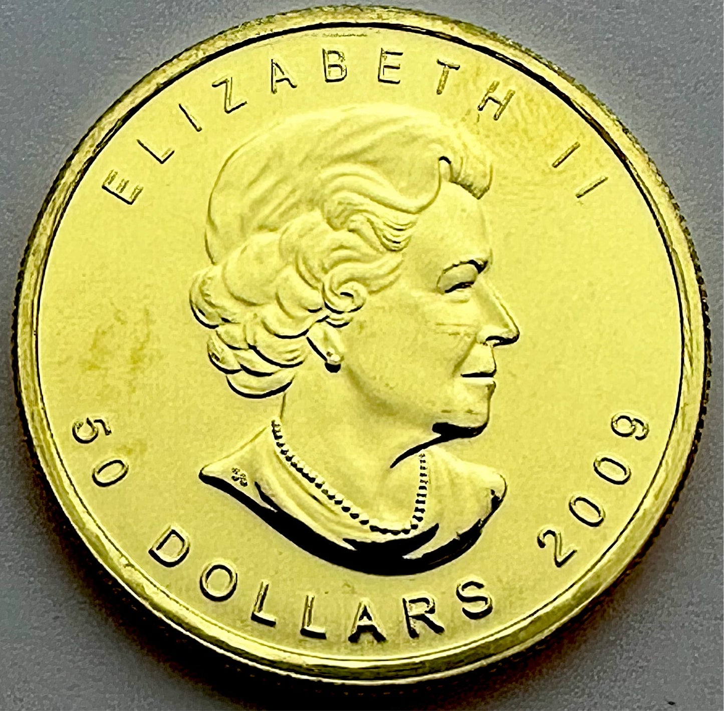 2009 Canada 1 Ounce Gold Maple Leaf