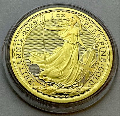 2023 1 Ounce Gold Britannia - King Charles III