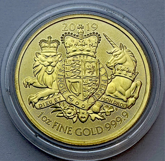 2019 1 Ounce Gold Royal Coat of Arms