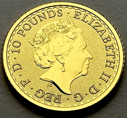 2021 1/10 Ounce Gold Britannia