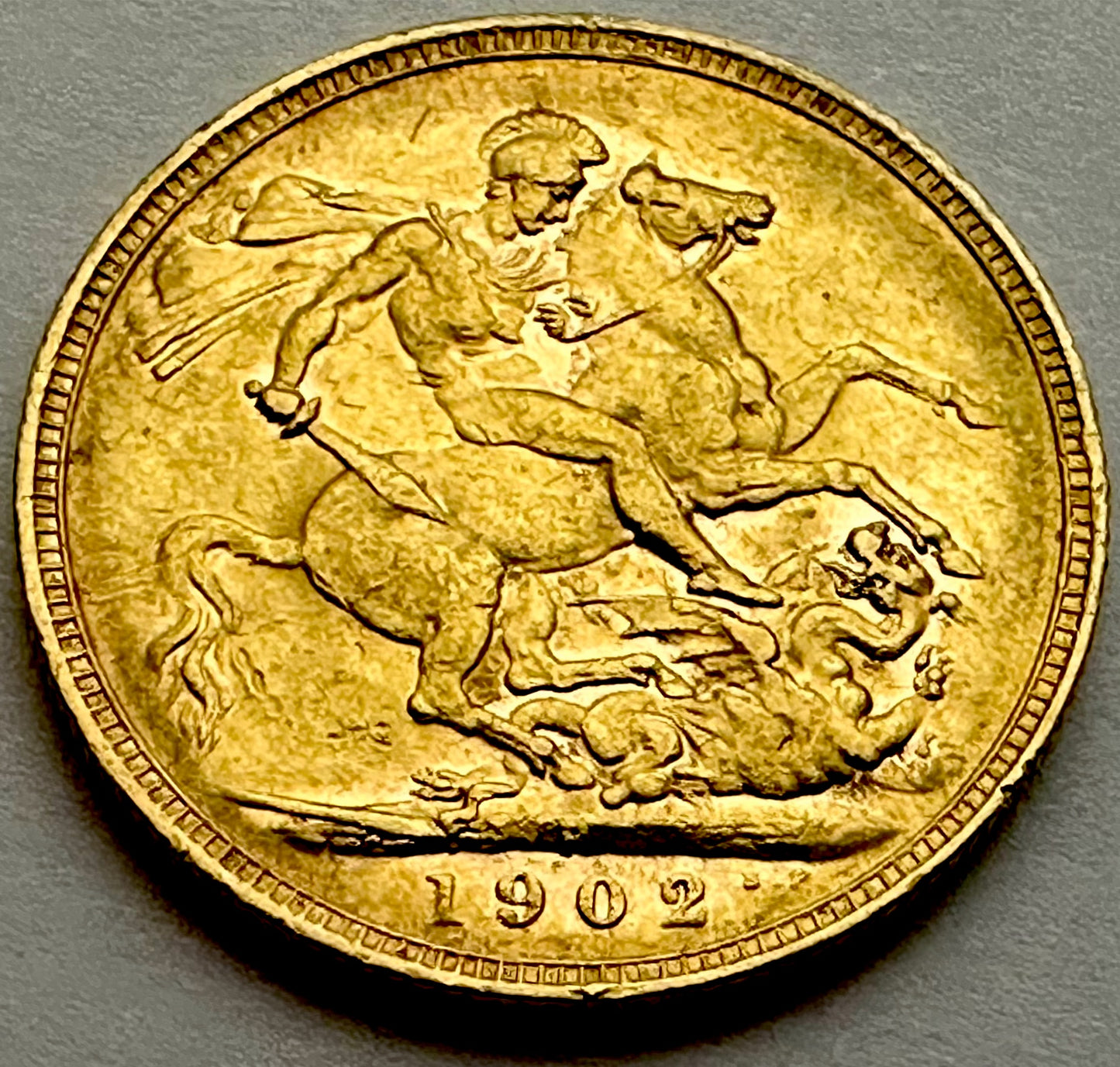 1902 King Edward VII Full Sovereign - Perth