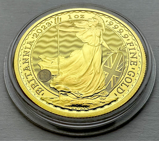 2023 QEII 1 Ounce 999.9 Gold Britannia