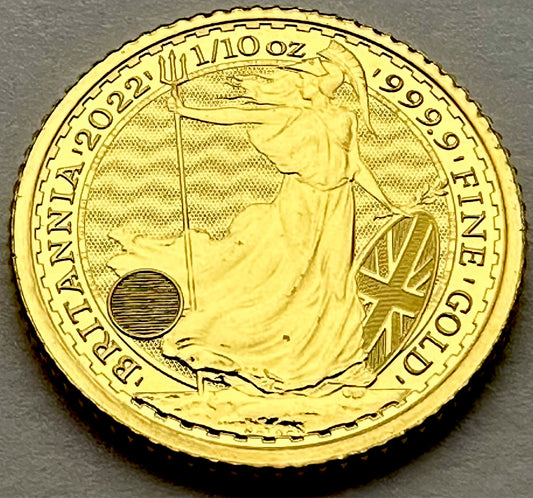 2022 1/10 Ounce Gold Britannia