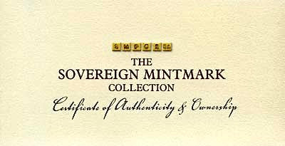 UK George V Full Sovereign Mintmark 7 Gold Coin Set