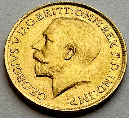 1915 Sydney Gold Full Sovereign - Extremely Fine