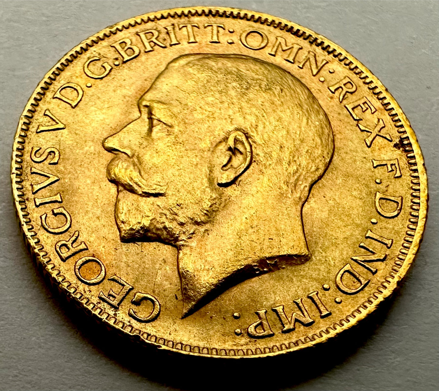 1911 King Edward VII Gold Full Sovereign