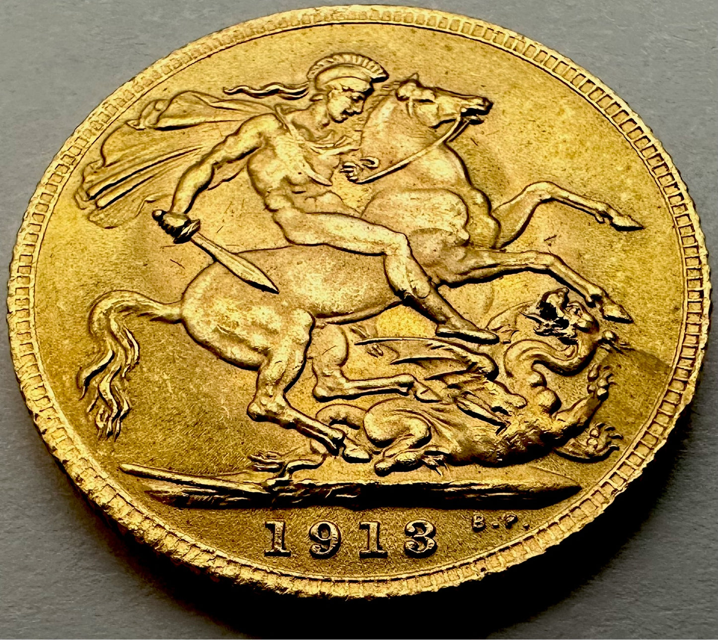 1913 George V Full Gold Sovereign