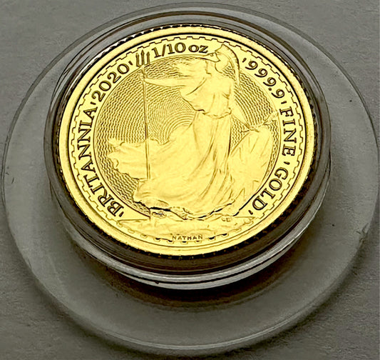 2020 1/10 Ounce Gold Britannia